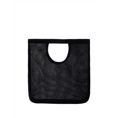 Сумка "Шоппер", air-mesh, черный, 40х40см