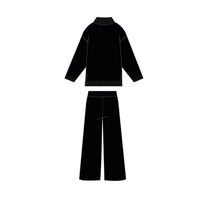 Комплект для девочки: джемпер, брюки