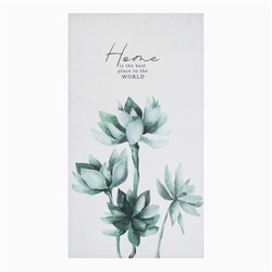 Полотенце "Этель" Home 40х73 см, 100% хл, саржа 190 г/м2