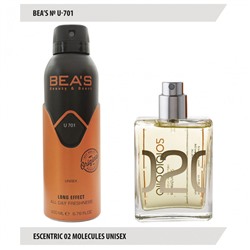 Дезодорант Beas U701 Escentric Molecules Escentric 02 deo 200 ml