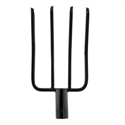 Вилы 4 - х рогие, огородные, 185х270 мм, без черенка, Сибртех