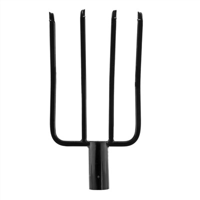 Вилы 4 - х рогие, огородные, 185х270 мм, без черенка, Сибртех