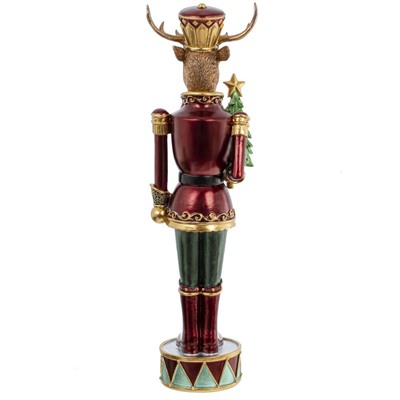 GAEM Фигурка декоративная "Солдатик-олень", L11 W9 H41 см