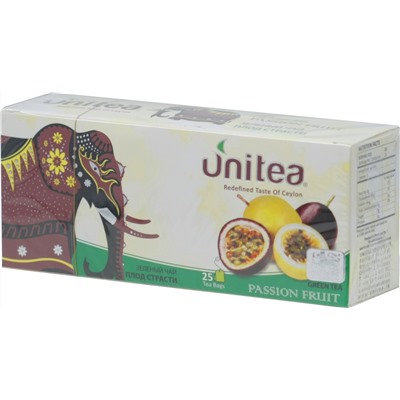UNITEA. Passion fruit карт.пачка, 25 пак.