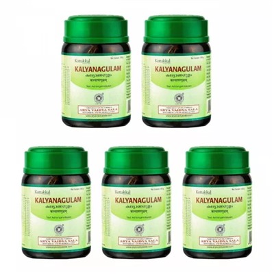 Набор Кальянагулам (5 x 200 г), Kalyanagulam Set, произв. Kottakkal Ayurveda