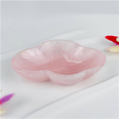 Радуга Самоцветов Чаша из мадагаскарского Розового кварца