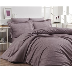 Сатиновое Постельное Белье Евро 2 сп. JACQUARD SATEN First Choice