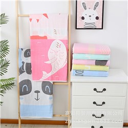 Gauze bath towel, children's square duvet for baby for kindergarten, Birthday gift, wholesale