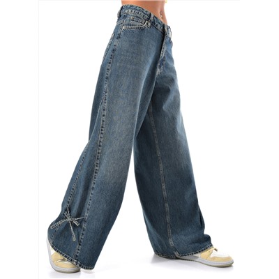 Женские джинсы широкие CRACPOT