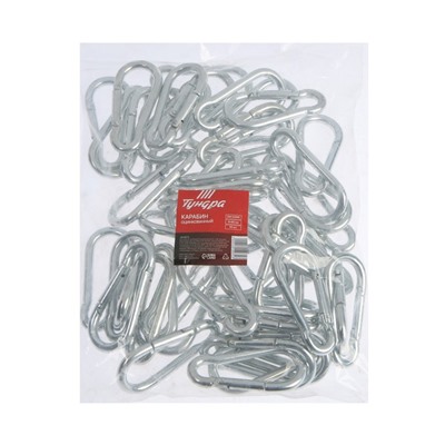 Карабин ТУНДРА krep, DIN5299С, 8×80 мм, оцинкованный