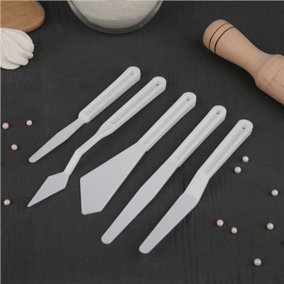 Набор для моделирования кондитерских украшений Доляна, 5 шт., 18 см