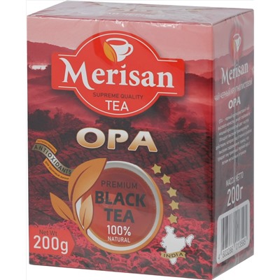 Merisan. Черный. Опа 200 гр. карт.упаковка