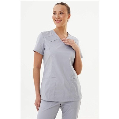 Топ медицинский женский 3-02-25-1 / Insoft 45 Сталь
