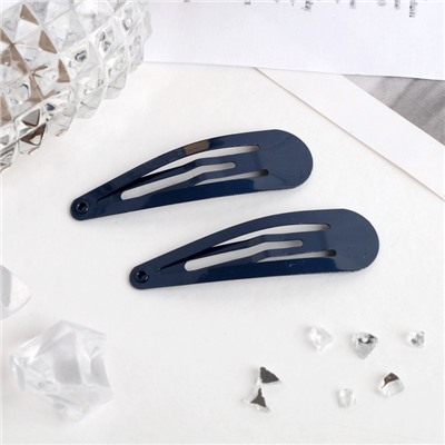 Невидимки для волос «Астория», набор 12 шт., классика, 4.5 см