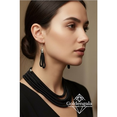 Набор бижутерии колье трансформер и серьги П5/005