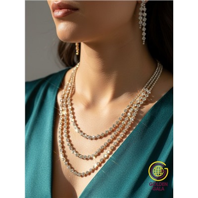 Набор бижутерии "Вечерний шарм" Арт Н5 модель 8