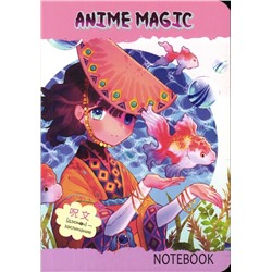 Блокнот Аnime Magic (обложка девочка с рыбами)