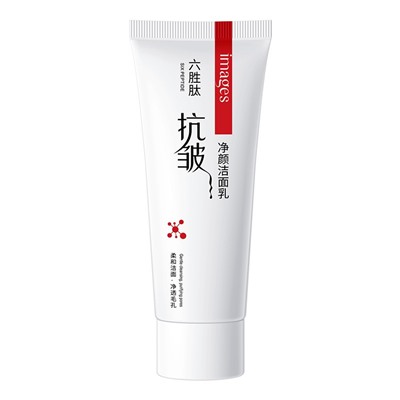 Пенка для умывания с Пептидами, Коллагеном и Аминокислотами Images Six Peptides, 60 гр.
