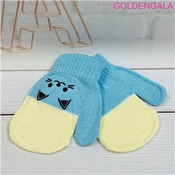 Детские варежки утепленные длина 11 см Арт 2 модель 11