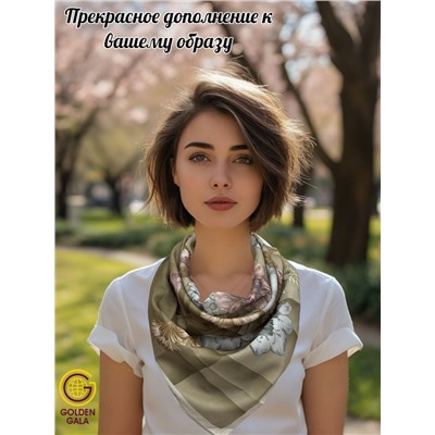 Платок женский из хлопка премиум Артикул: СУ2504/7