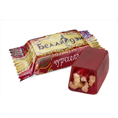 Конфеты Беллидэнс чурчхела со вкусом винограда и арахисом 1000г/SweetLife