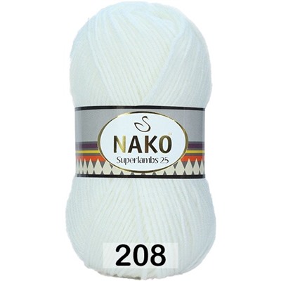 Пряжа Nako Superlambs 25