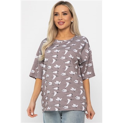 Блуза Аделаида (бежевая) Б13816-25М