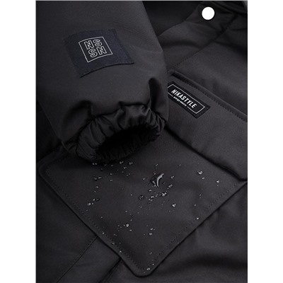 Куртка утепленная для мальчика NIKASTYLE 4м5124 черный д24 Nikastyle