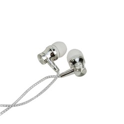 Наушники MP3/MP4 ELTRONIC (4436) Color Trend Rap Musik вакуумные (белый)