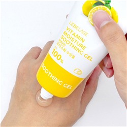Lebelage Уценка Успокаивающий гель с витаминами / Vitamin Moisture Purity 100% Soothing Gel, 100 мл