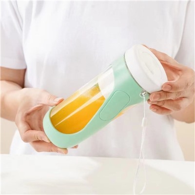 Блендер портативный "Lovely", green, USB, (19,5*7,5 см)