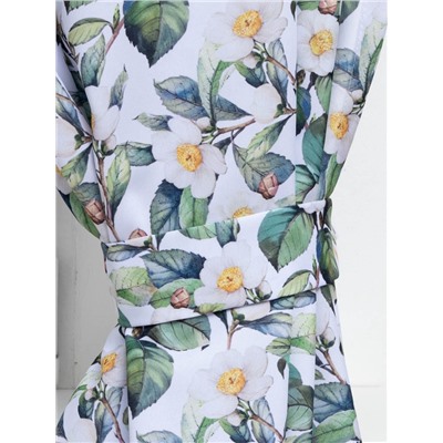 Комплект штор для кухни с подхватами Сamellia, 145×180 см-2 шт., 100% п/э