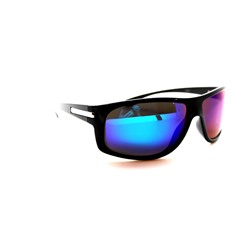 Поляризационные мужские 2019 - спорт Polarized 3011 черный сине-сиреневый
