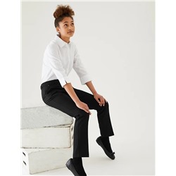 Girls' Skinny Leg School Trousers (2-18 Yrs)