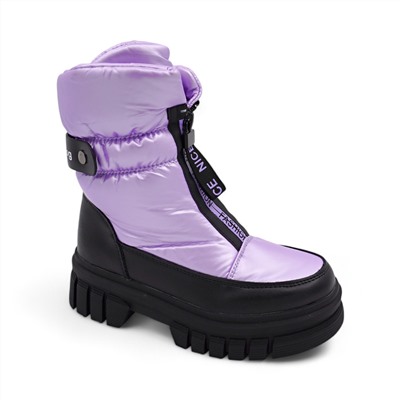 Дутики В5009-17 фиолетовый