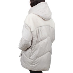 350-X28 LT. BEIGE Куртка зимняя женская (200 гр. холлофайбер)
