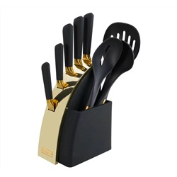 195-003 Набор ножей и кухонных принадлежностей 8пр. на подставке в под.уп.(х6)