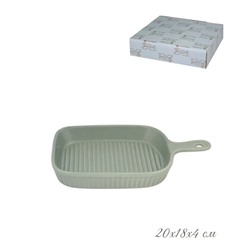 105-883 Форма (блюдо) для запекания 20х18х4 см. в под.уп.(х18)