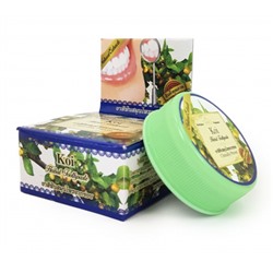 Тайская Травяная Зубная Отбеливающая Паста Rochjana Кой, 30 гр