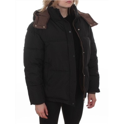 24-232 BLACK Куртка зимняя женская (150 гр. холлофайбер)