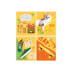Тетрадь 18л., клетка BG "Golden Time"