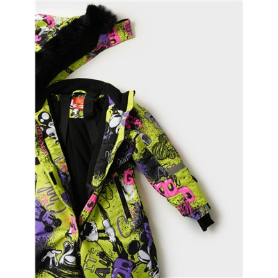 Комбинезон зимний для девочки