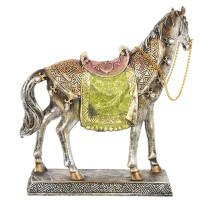 GAEM Фигурка декоративная "Лошадь, L29 W8 H27 см, 2в.