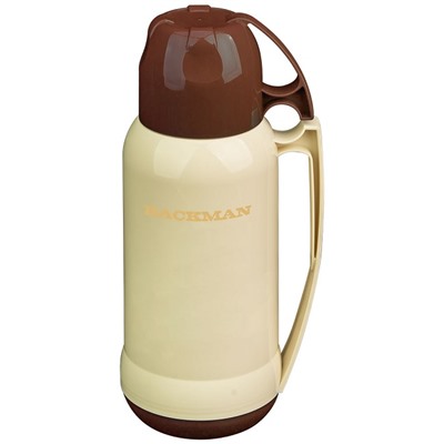 Термос BACKMAN BM-0902-01 обьем 1,8л стекло 2 чашки в комплекте (12) оптом