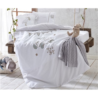 Бамбуковое постельное белье для новорожденных It is a Boy Nevresim - EcoCotton
