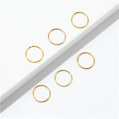 Заколки пирсинг для волос «Будь собой», 6 шт.