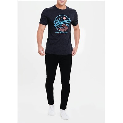 Hawaii Print T-Shirt