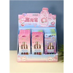 Набор цветных ручек (4 шт) "Soda Set", mix, шоу-бокс 18 шт.