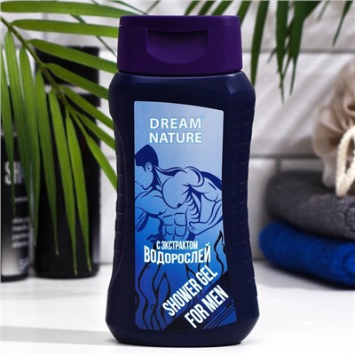 Гель для душа Dream Nature для мужчин с экстрактом водорослей, 250 мл
