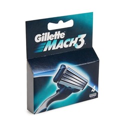 1 Кассеты MACH 3  "4" BRIGHT GLOW (Чёрная упаковка)